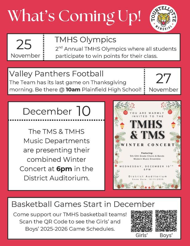 What's Coming Up! at TMHS