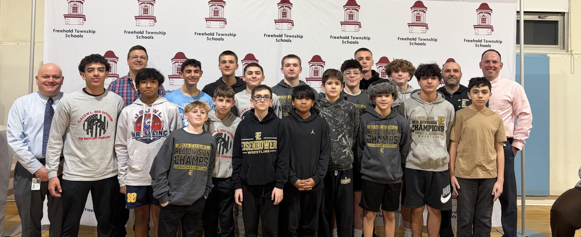 DDE Wrestling Team Awards