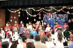 Festive Voices Fill Allison Elementary During Holiday Performance - image for web