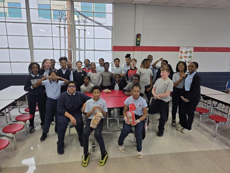 TMSA Honor Societies Serve the Community In Honor of MLK Day of Service