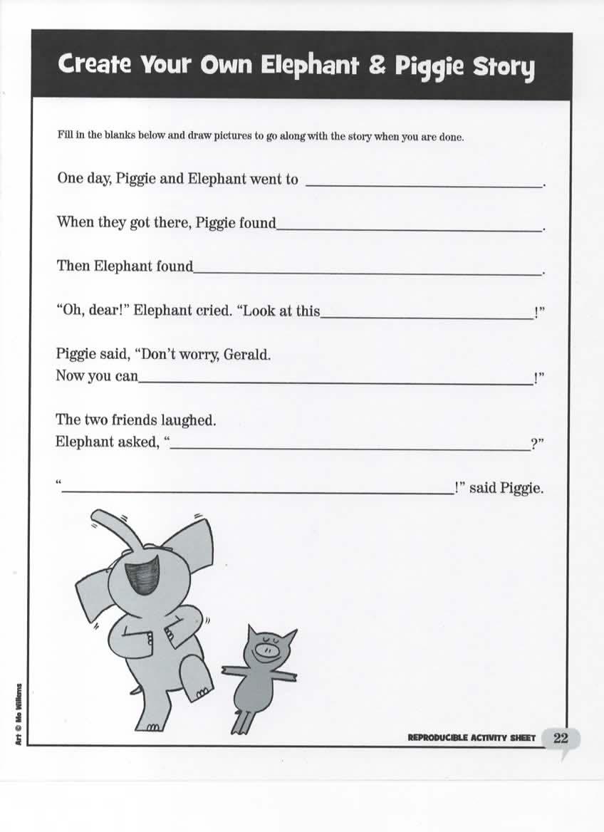 Elephant and piggie books age picture