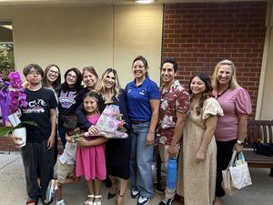 New Principal with Staff