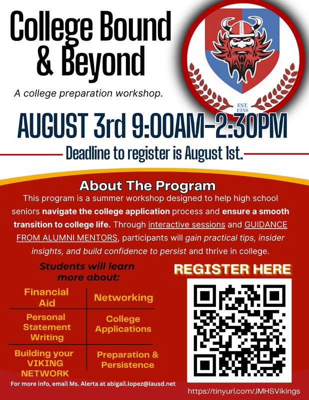 Flyer for event