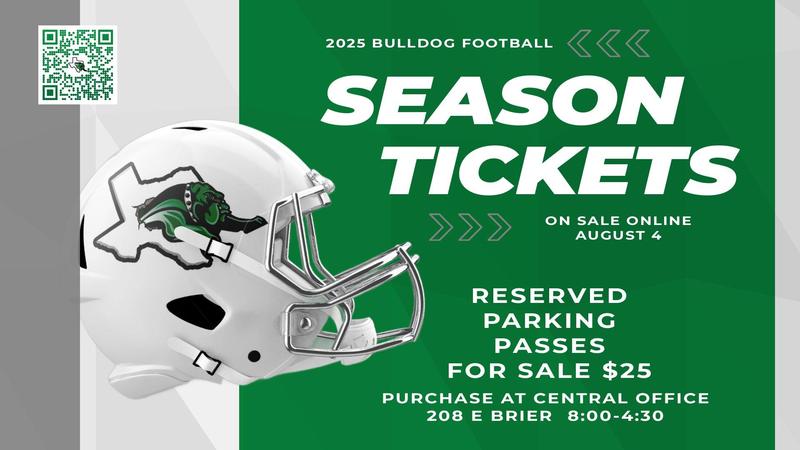 Football Season Passes On Sale Online August 4th!