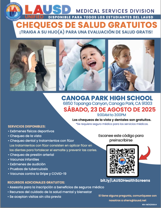 Flyer Spanish