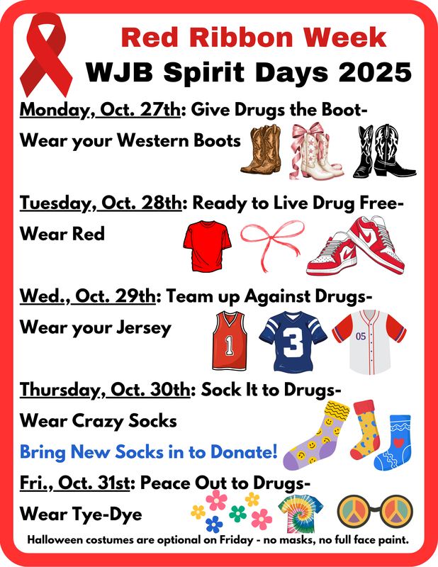 WJB Dress Up Days