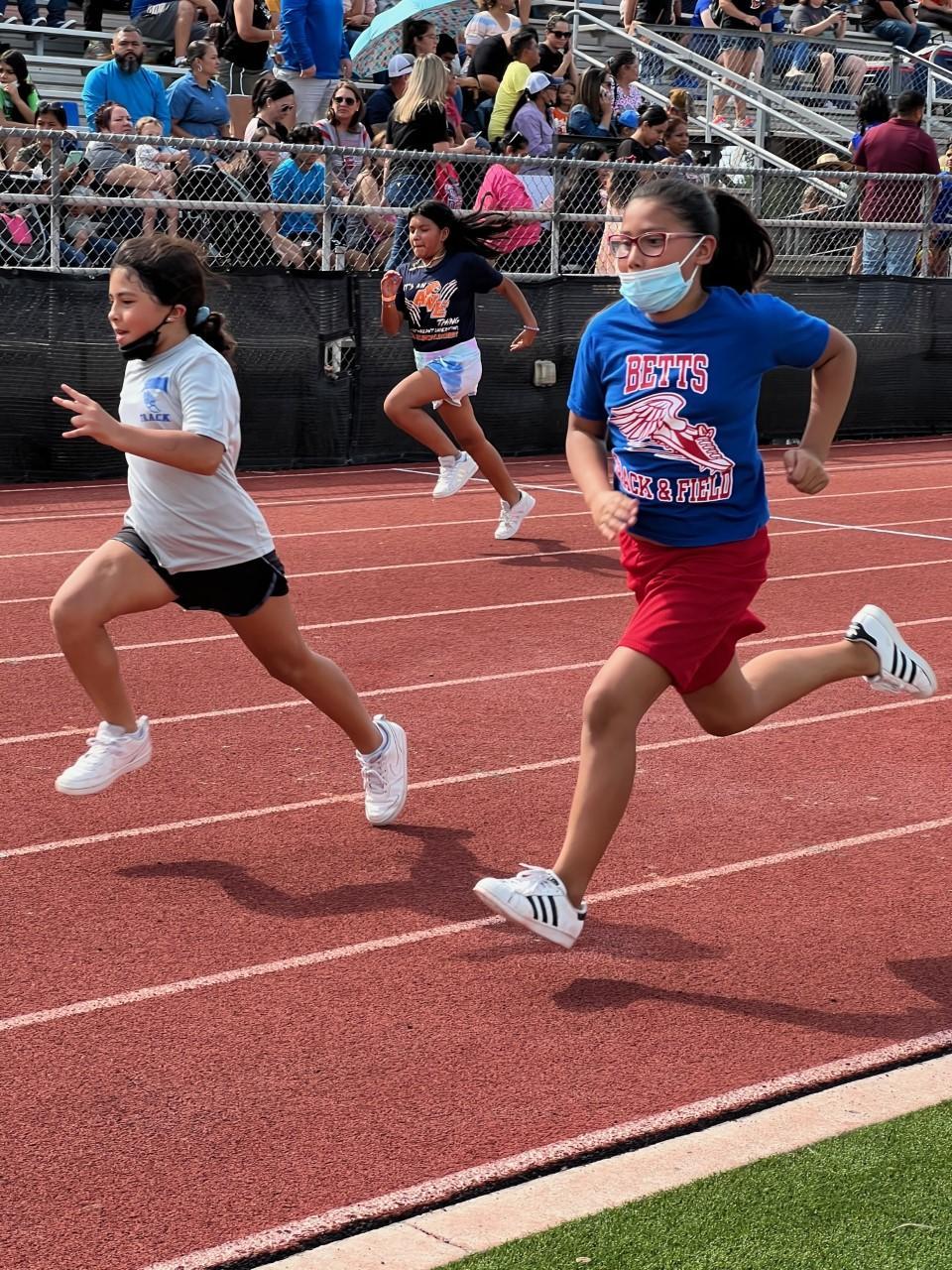 ECISD Elementary Track Meet Campus Info Betts Elementary
