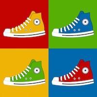 Sneakers colorful