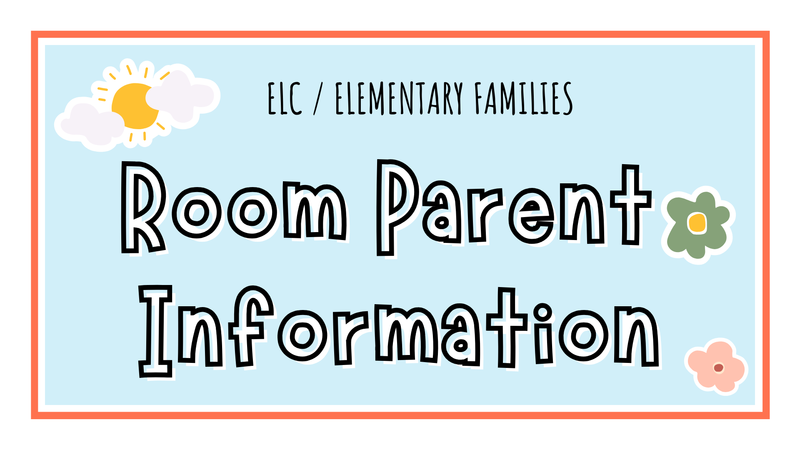 Still interested in being a Room Parent? Here is what you missed!