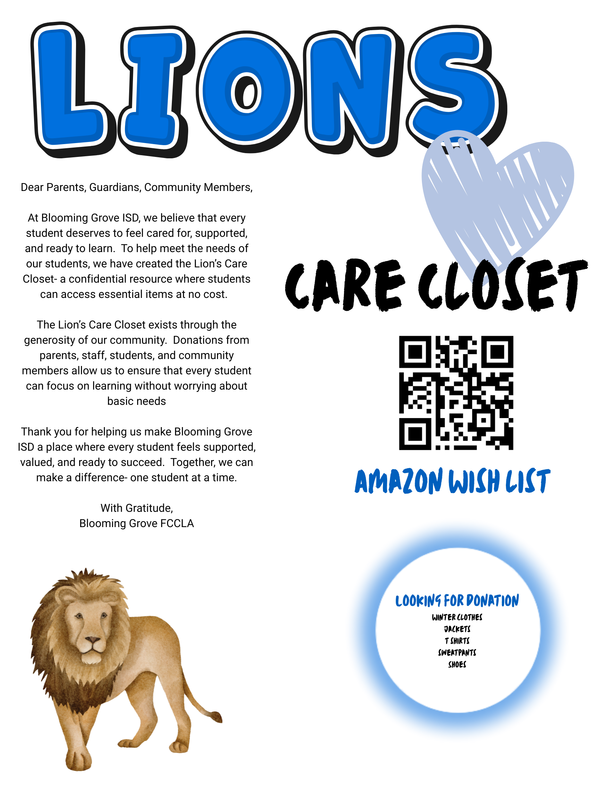 Lion's Care Closet Thumbnail Image