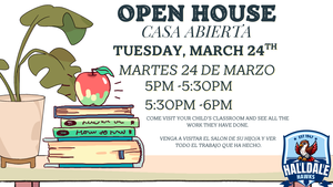 Flyer for open house