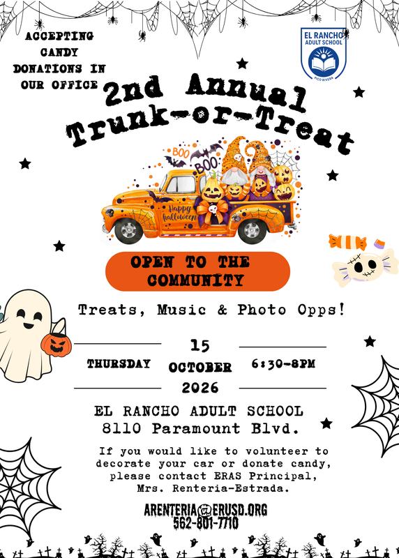 Trunk or Treat Flyer