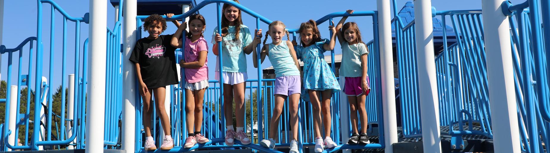 girls on playground