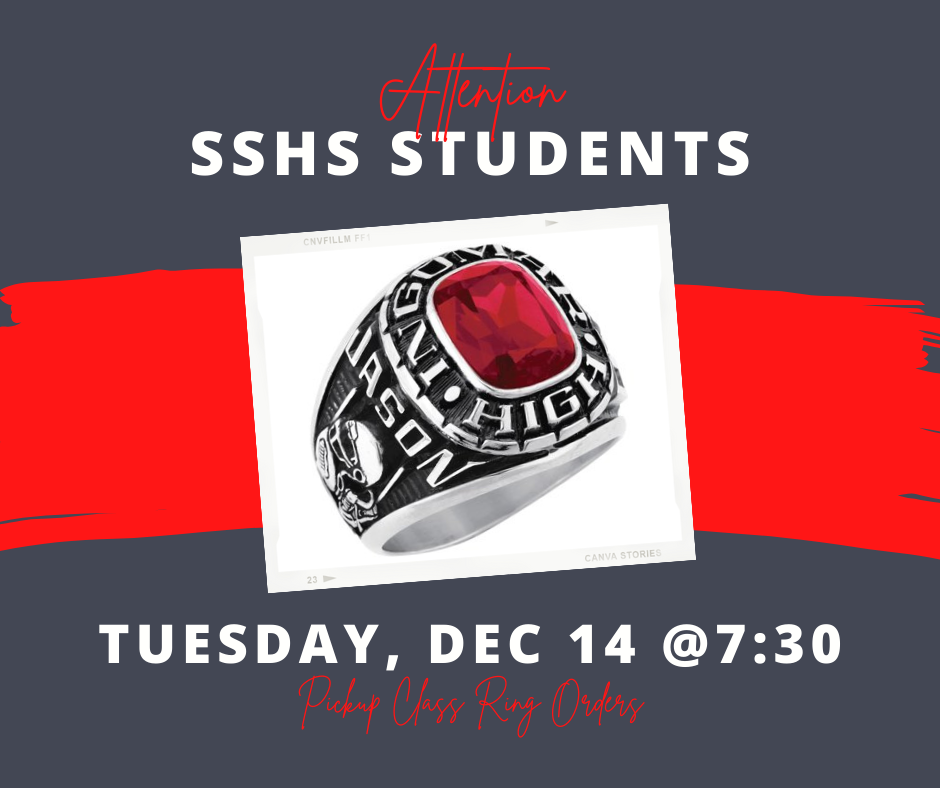 Class Ring Announcement