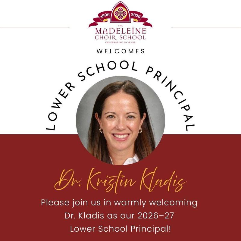 We warmly welcome New Lower School Principal