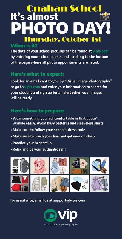 flyer for photo day