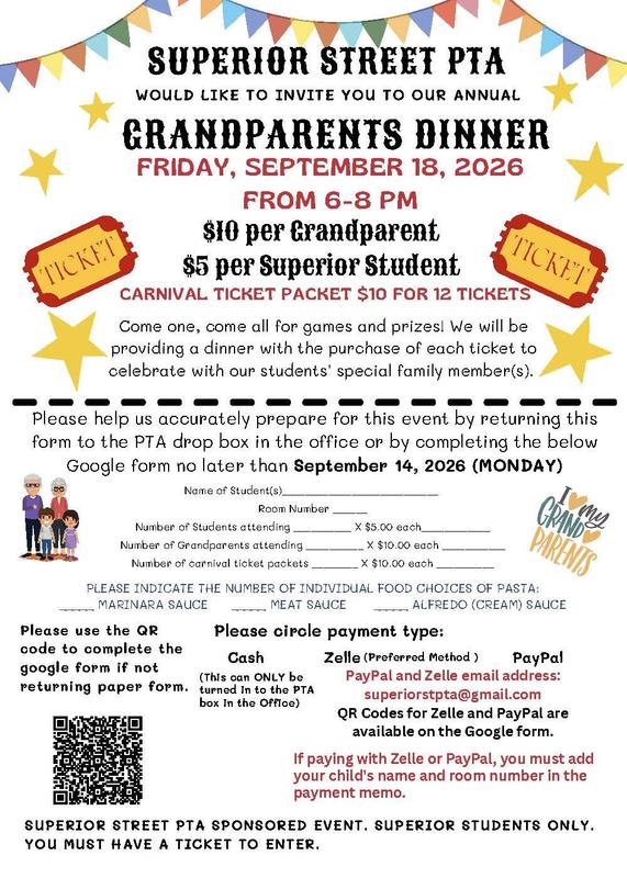 grandparents dinner