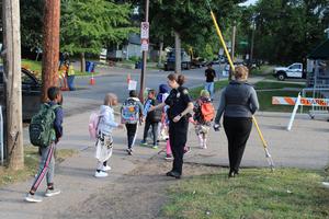 Thank you to the Saint Paul Police Department for joining us to welcome our students into the new school year!