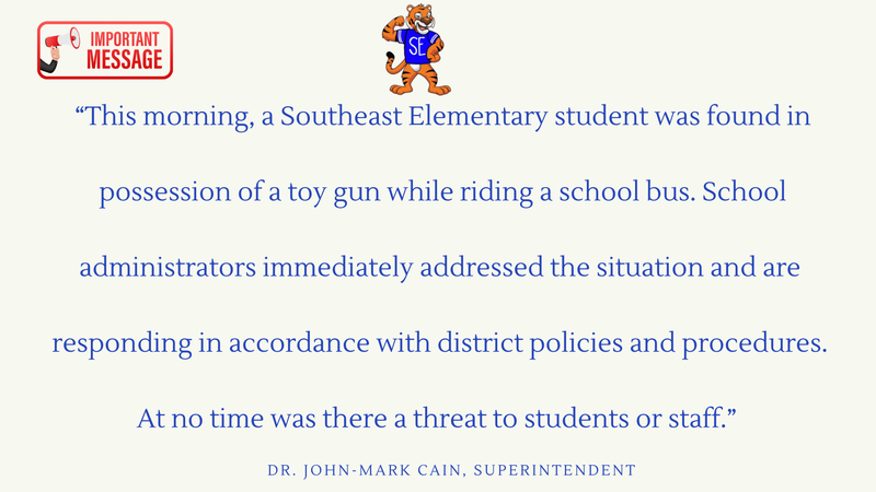 Southeast Elementary Statement