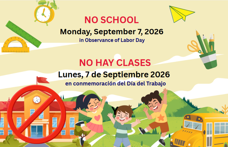 No School Flyer