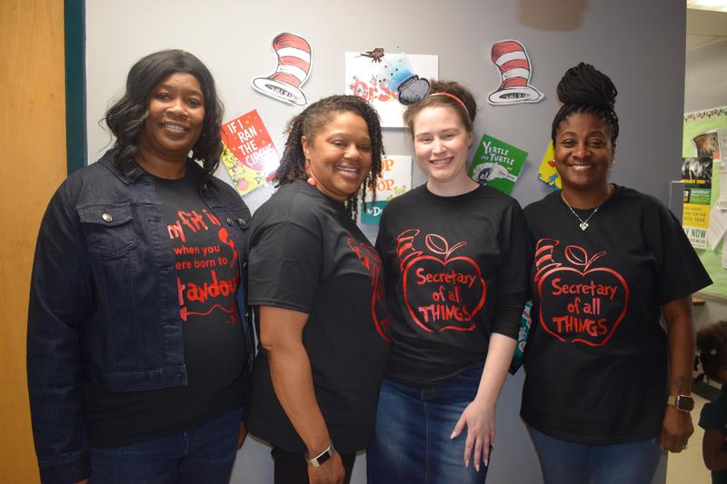 Kennedy Early Childhood Center kicked off Read Across America Week with a Dr. Seuss Parade