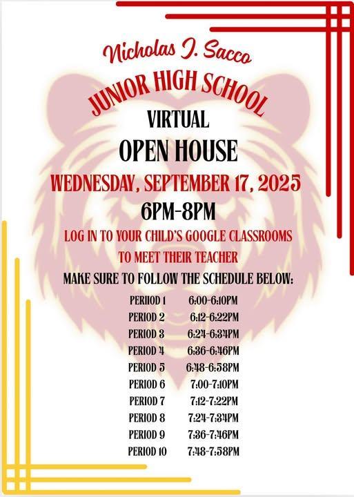 JHS Virtual Open House
