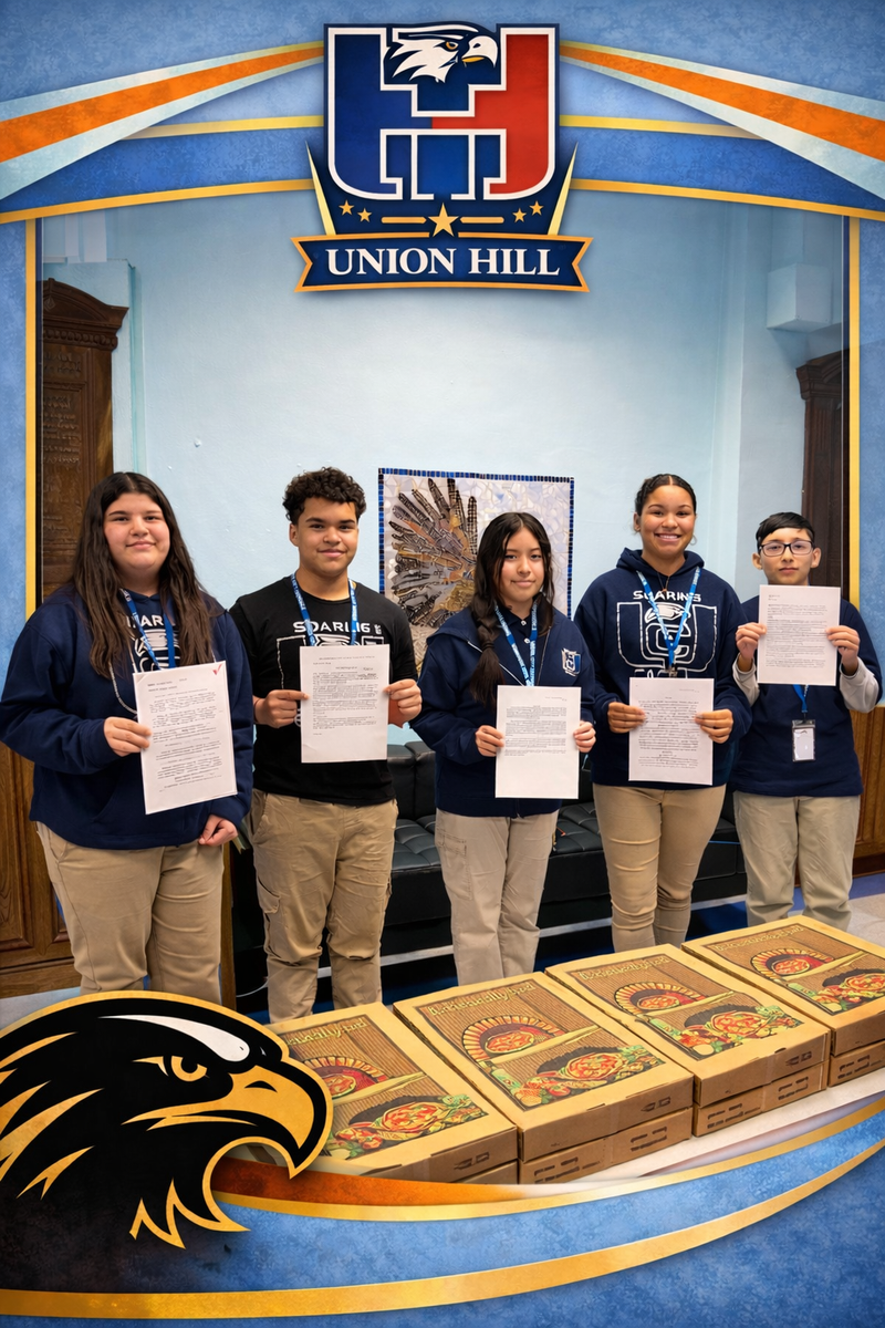 Celebrating Dr. King at the Union Hill Middle School