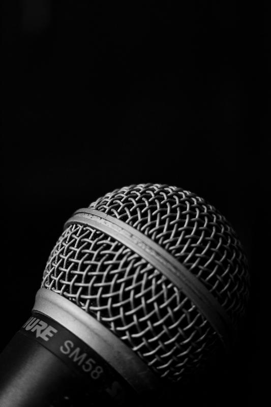 a microphone