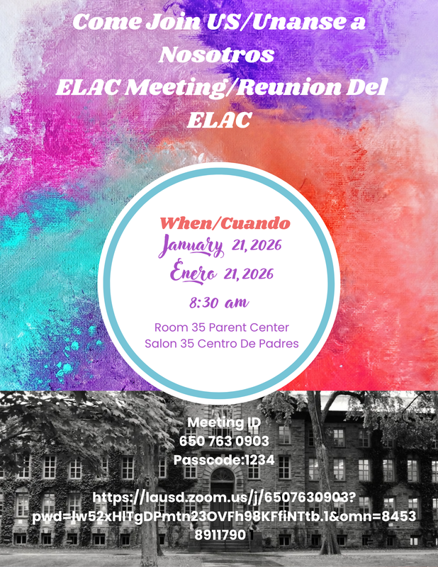 ELAC - January 2026