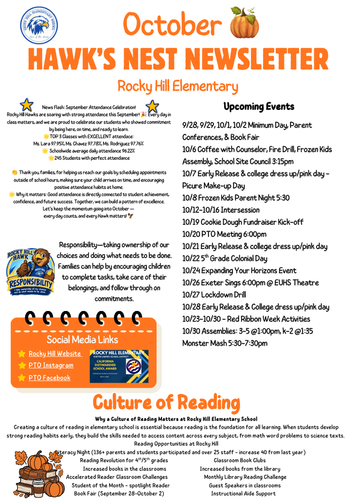 October Newsletter