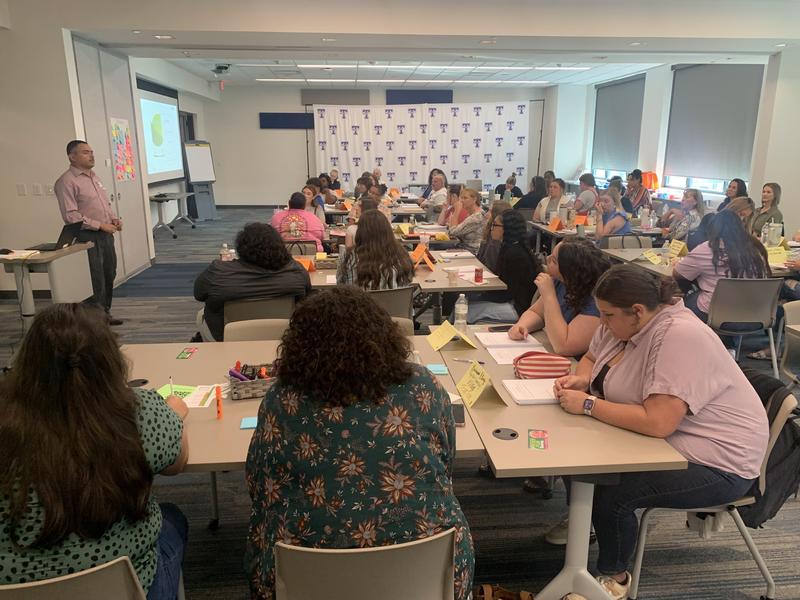 First-year teachers participate in training at the IGNITE Academy