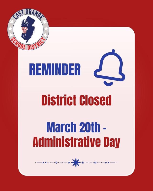District Closed March 20th