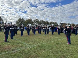 Image of US Marine Corps band