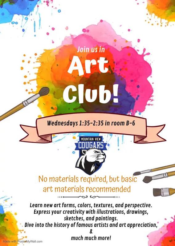Art Club Featured Photo