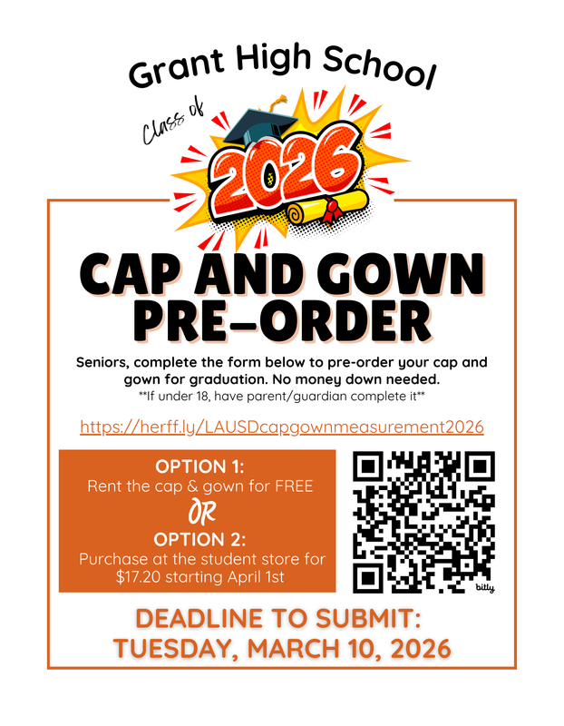 Class of 2026: Pre-Order your Cap & Gown TODAY Featured Photo