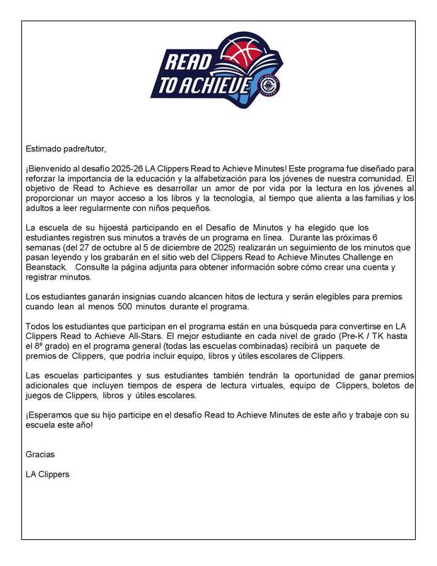 Clippers read to achieve