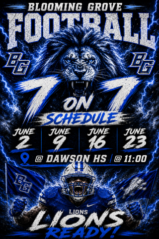 7-on-7 Schedule Featured Photo