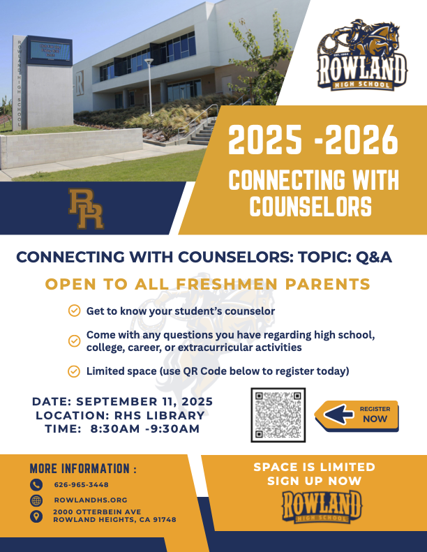 Parents/Guardians of 9th Graders: Connecting With Counselors