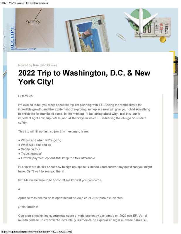 2022 trip