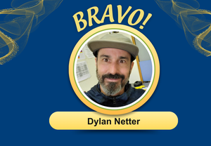 Bravo! Award winner Dylan Netter