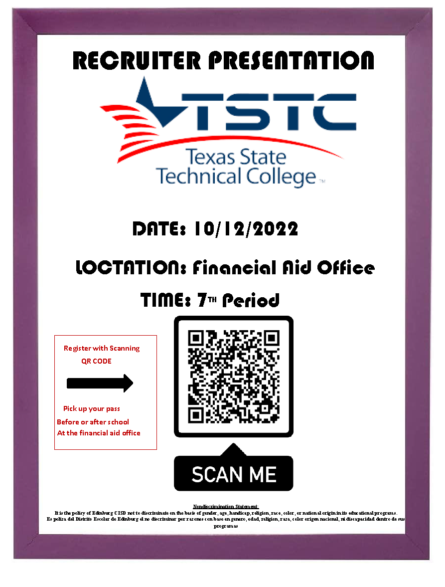 Events Financial Aid Office Edinburg North High School