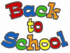 Back to School Multi-color Text
