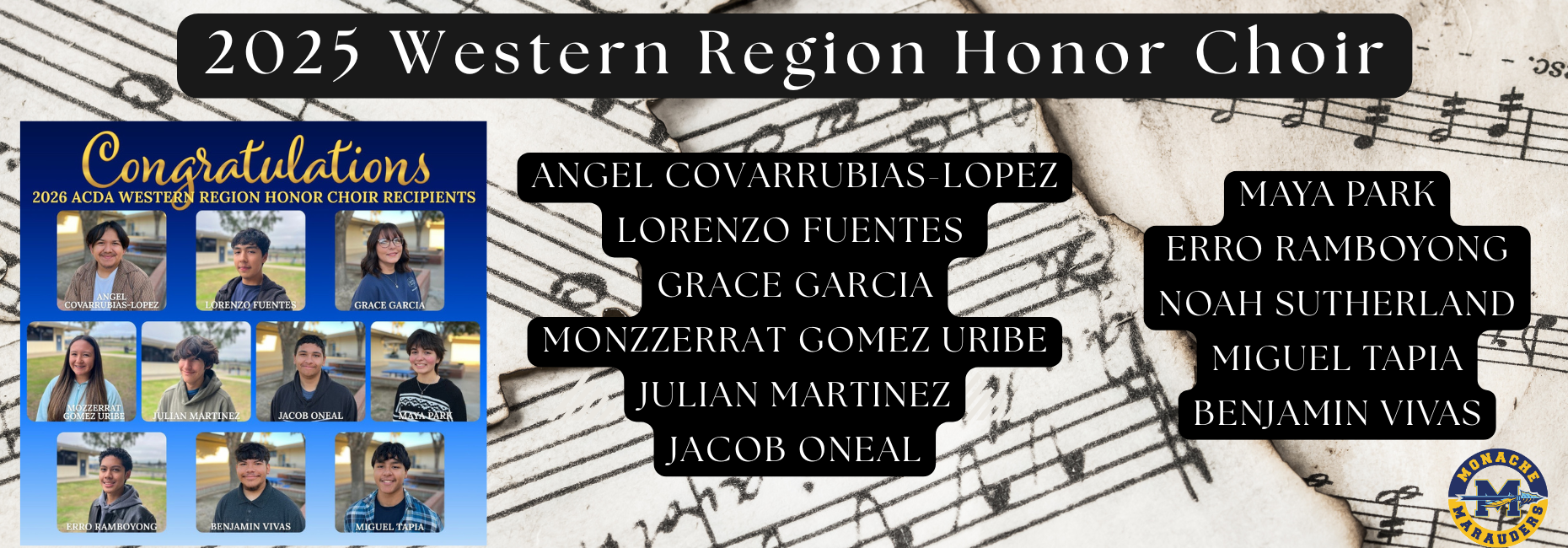 Choir Western Region Honor Choir