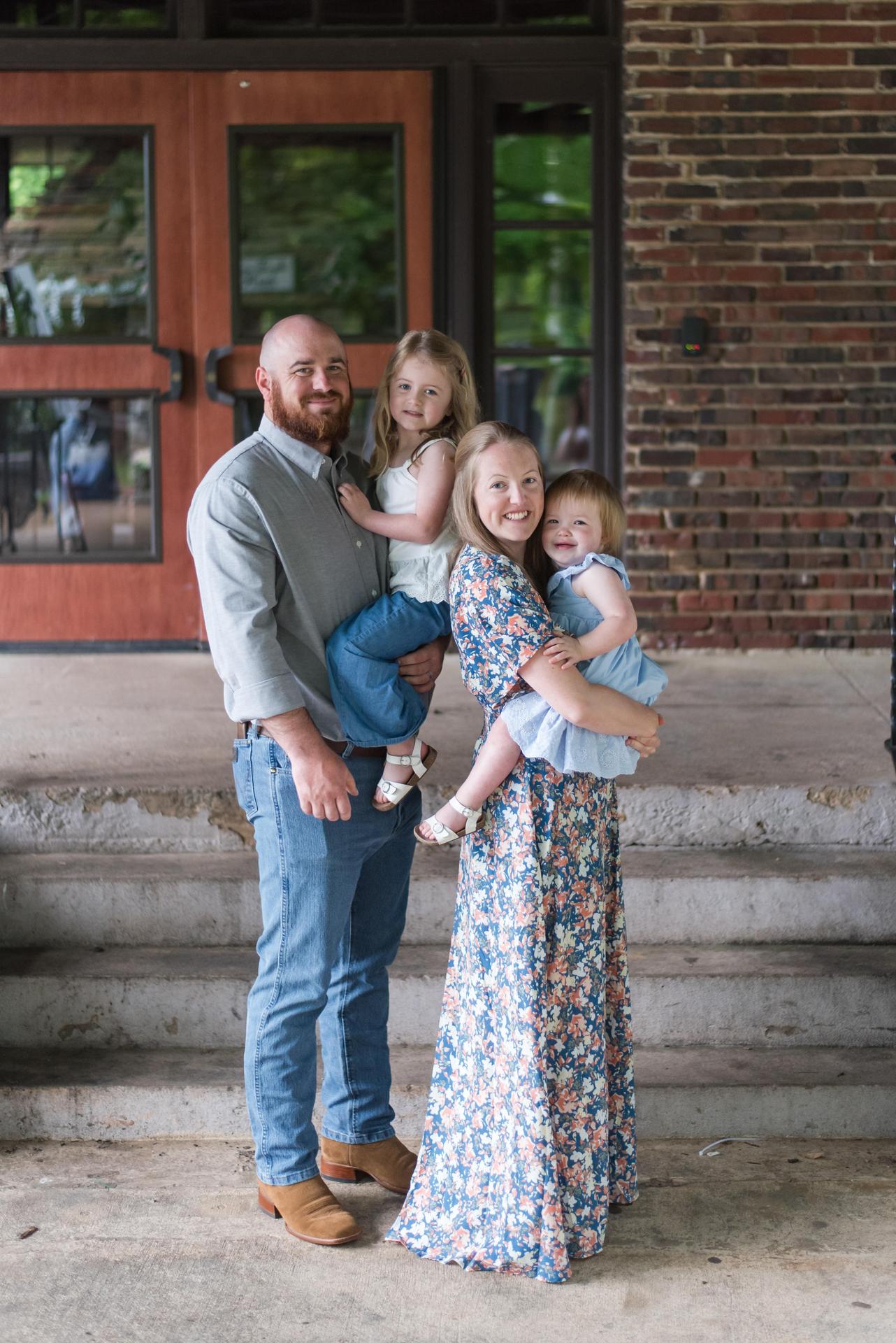 Mrs. Morris and family