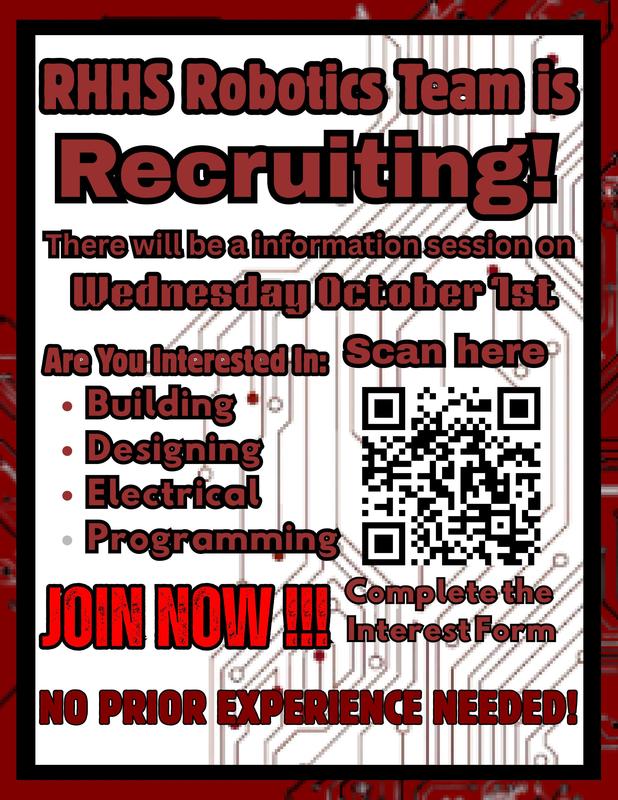 Robotics Recruitment