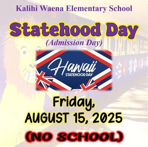 Statehood Day 2025