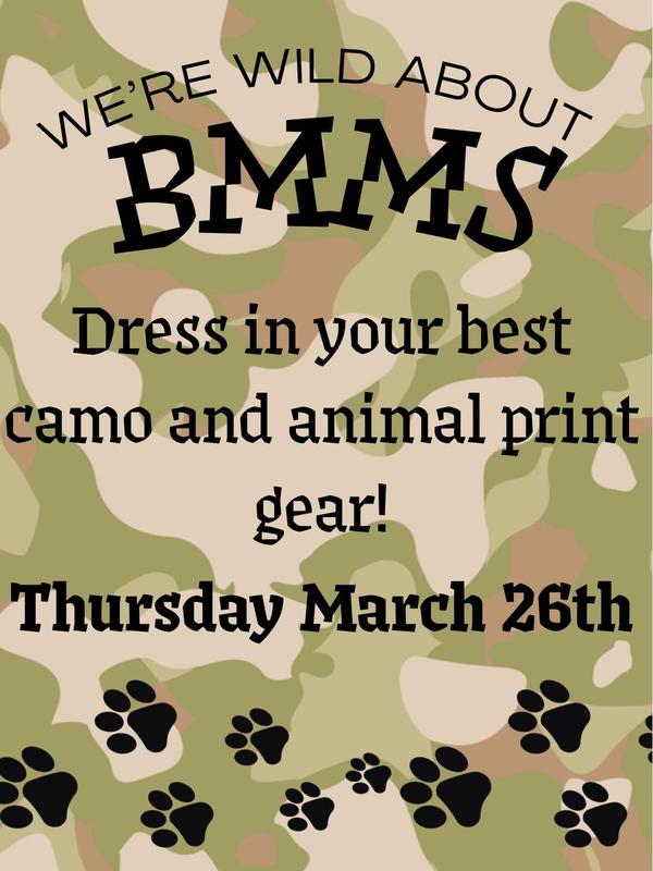 Wild about BMMS - Camo and Animal Print Gear