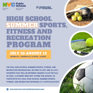 PSAL Summer Sports