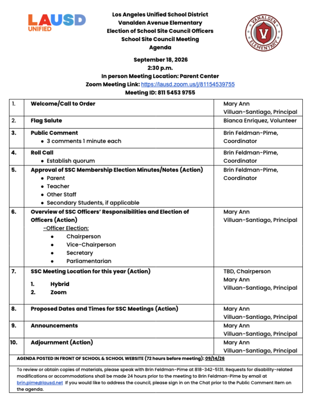 SSC Agenda Featured Photo