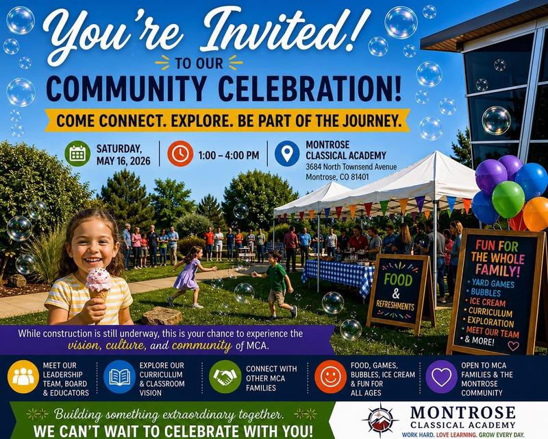 Community event and tour May 16th
